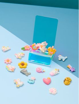 Set di decorazioni per cover del telefono - multicolor