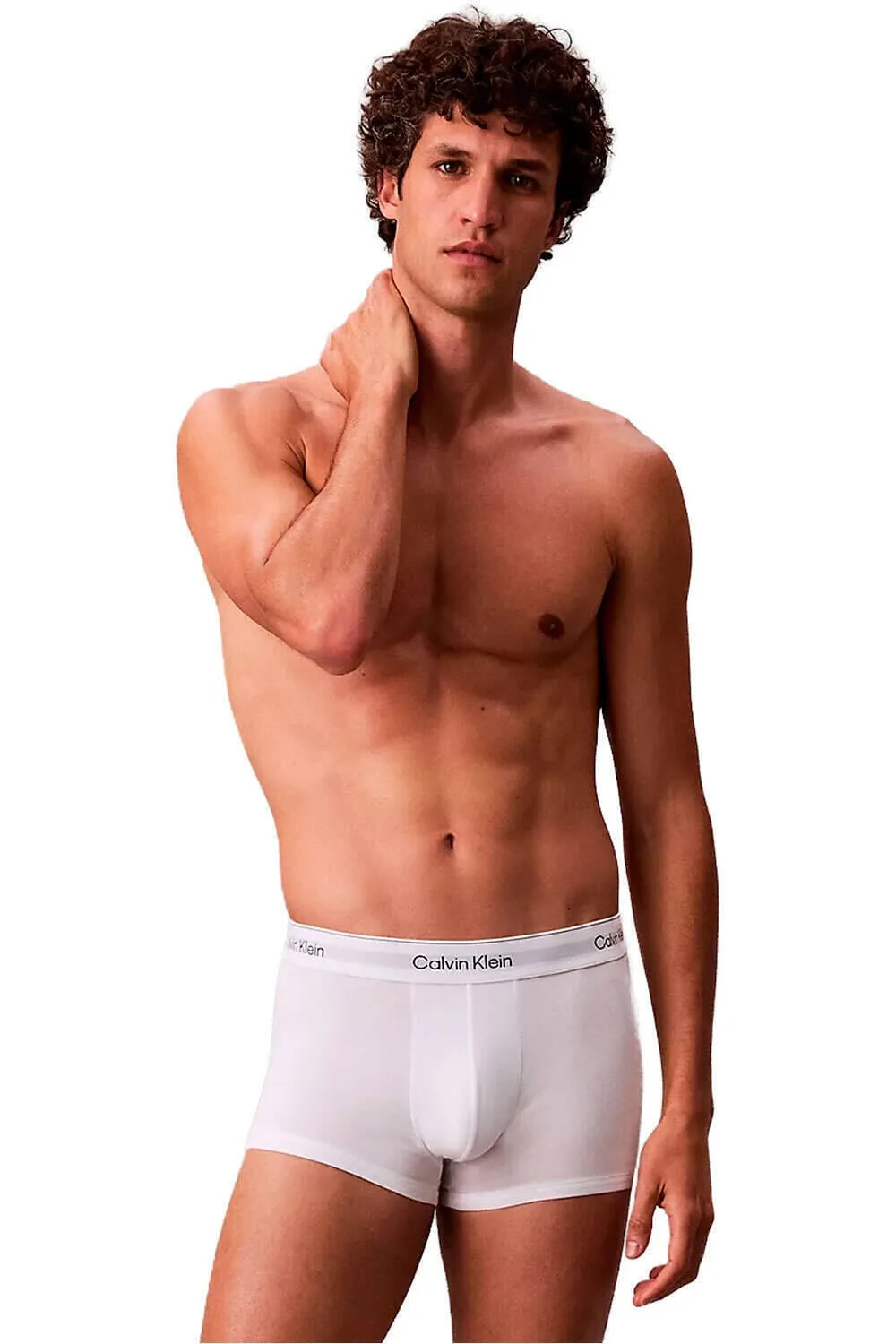 Low rise trunk 3pk boxer Blanco (XL) - Calvin Klein - FashionsVida