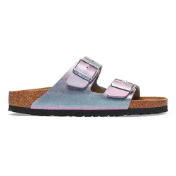 Sandali Arizona Birko-flor Embossed Saffiano Iridescent Viola EU 35
