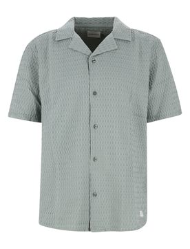 The waffle short sleeve Shirt male