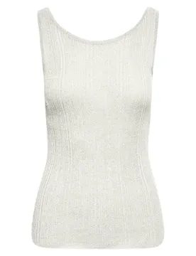 Only Damen Tank-Tops Silbern 515832