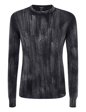 Pullover reversibile girocollo