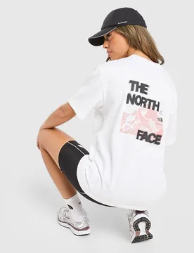 Mountain Blur T-Shirt - Damen, Weiss - female - Size: S - The North Face - FashionsVida