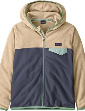 Warmes, schnell trocknendes Fleece – Kinder – K's Micro D Snap-T Jkt K's Micro D Snap-T Jkt Smolder Blue Kindergröße - Patagonia - FashionsVida