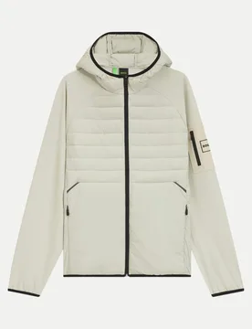 Boss Green Softshelljacke Weiß XL - BOSS - FashionsVida
