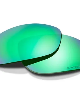 Axe Polarized Sunglasses Lenses Green Mirror / Amber One Size Men,Women - Wiley X - FashionsVida