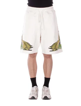 Uomo shorts s6cmmabe033 412 sweatshorts man coconut - MARCELO BURLON COUNTY OF MILAN - FashionsVida
