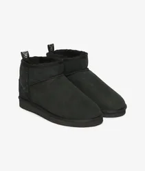 Superdry Damen Sherpa-ministiefel aus Wildleder Black - Größe: 7-8