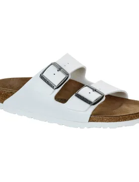 Birkenstock - Arizona White 552683 - Birkenstock - FashionsVida