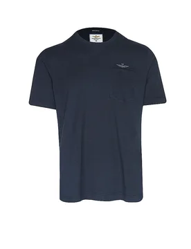 Camiseta azul L - Aeronautica Militare - FashionsVida