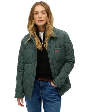 Giacca Quilted Chore Liner Thyme Green M