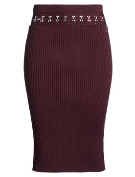 Midi-Rock Damen Pflaume 1,2 Damen