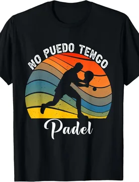 No Puedo Tengo Padel Vintage I Can't Have Padel Tennis T-Shirt Custom Printed Graphic T Shirts Funny Shirt Camiseta - Aliexpress - FashionsVida