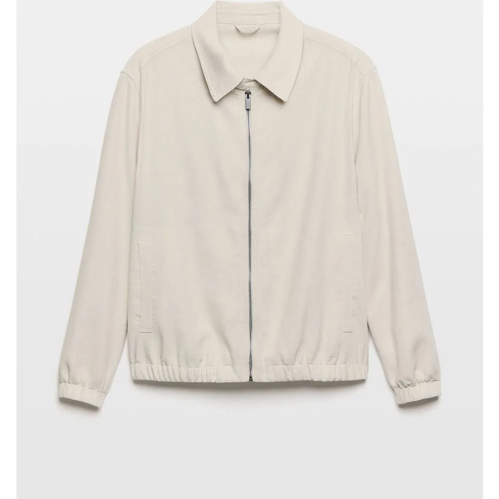 Cazadora en lino de hombre - Dustin - FashionsVida