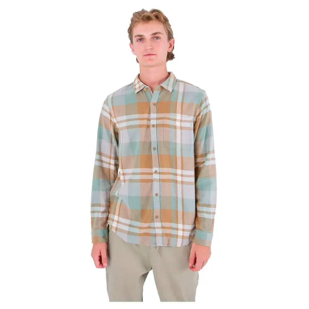 Camicia A Maniche Lunghe Portland Organic Golden Doodle S - Hurley - FashionsVida