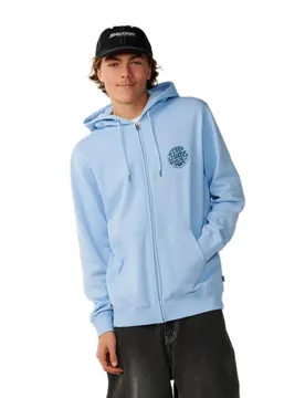 Felpa Con Zip Wettie Passage Icon Blue Bell M