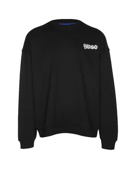 Hugo Sweater NYROCREW nero S - Hugo Boss - FashionsVida