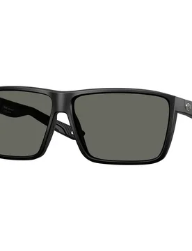 Rincon Ii Polarized Sunglasses Matte Black 06 Gray 580G/CAT3 Men - Costa - FashionsVida