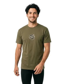 T-shirt à Manches Courtes Carved Mfg Front Uniform Green M ,Femme