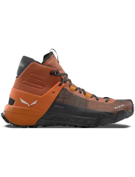 Chaussures d'approche en GORE-TEX® - Wildfire Nxt Mid GTX M Bombay Brown/Tumeric - Taille 42 - Orange - Salewa - FashionsVida