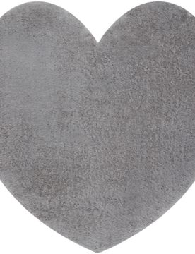 Teppiche Moderner Waschteppich Shape 3105 Herz Shaggy - 80x80 Cm 80x80 Cm