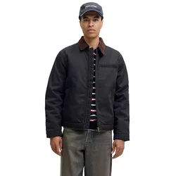 Giacca Norrebro Worker Black / Detail Corduroy Collar 2XL