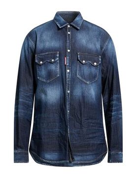 Camisa vaquera Hombre Azul marino 46,48,50,52,54 Hombre