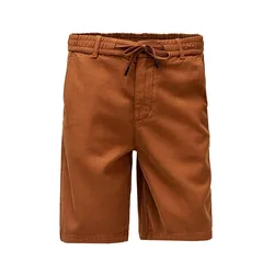 Pantaloni Corti 21010836 Regular Fit Medium Brown 31