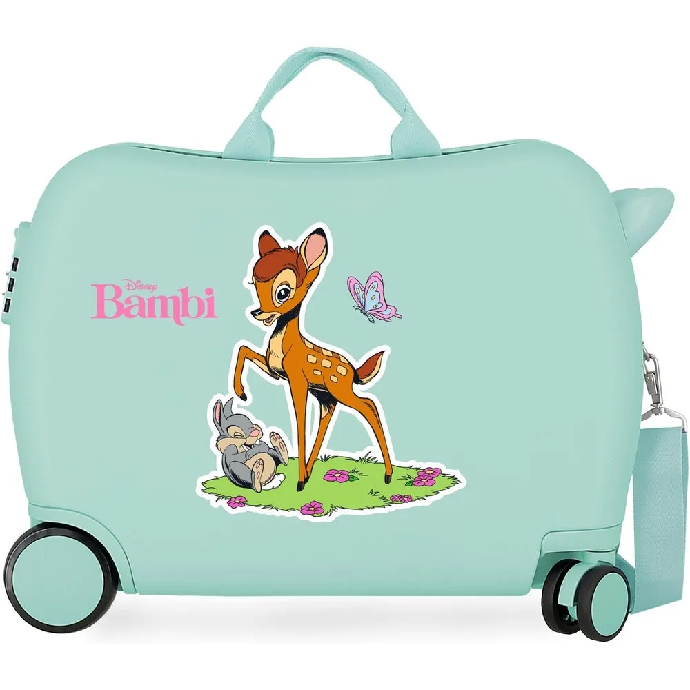 Maleta infantil 2 ruedas multidireccionales Bambi - Disney - FashionsVida