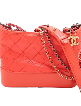 Small Aged Calfskin Gabrielle Crossbody - Chanel - FashionsVida