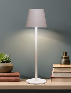 Wurm LED Tischleuchte 36 cm Weiß