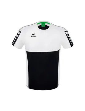 T-shirt à Manches Courtes Six Wings Black / White L