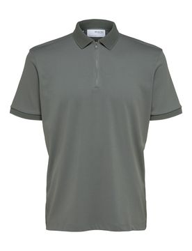 SELECTED Camiseta 'Fave' caqui