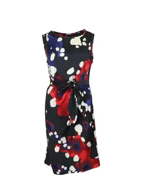 Preloved Printed New Della Dress in Multicolor Silk - Multicolor - Size: S - Diane von Furstenberg - FashionsVida