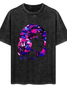 TV GIRL Floral T-Shirt Big and Tall Loose Fit T-Shirt - Aliexpress - FashionsVida