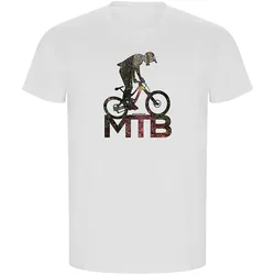 T-shirt à Manches Courtes Mtb Background Eco