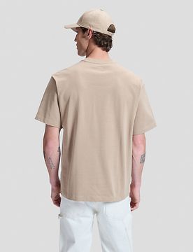 Workwear Relaxed Boxy Tee Perfect Khaki Größe M male