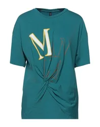 Camiseta Mujer Verde agua profundo S,XS Mujer