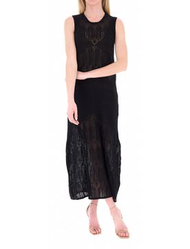 Abito smanicato LIU JEANS NERO S