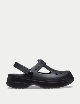 Classic Mary Jane Slip On Clogs Black Female - Crocs - FashionsVida