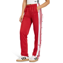 Adibreak Track Tracksuit Bottoms Damen Hosen - Rot - Größe L (42-44) - Poly Mesh Red L (42-44)