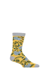 Pair Shared Earth Bamboo Hydrangea Socks Multi 3-7 - Multi Coloured - Size: 3-7