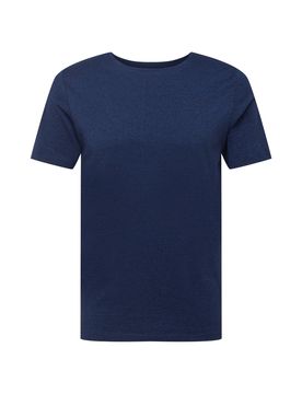 Lindbergh Camiseta 'Mouliné' navy