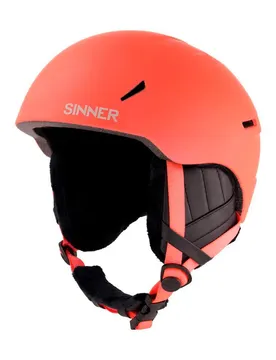 Casque Crest Matt Orange Neon 59-62 cm unisex