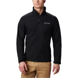 Ascender chaqueta softshell hombre Negro (S)