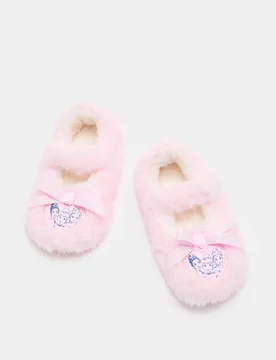 Kids' Disney Princess™ Slippers (4 Small - 2 Large) Pink Female - M&S - FashionsVida