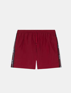 GCDS costume da bagno uomo rosso