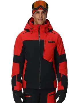 Veste Leader Black / Red XL - Spyder - FashionsVida