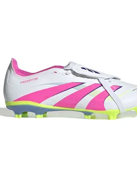 Chaussures De Football Predator League Fold Over Tongue Fg/mg Cloud White / Lucid Pink / Lucid Lemon EU 44 2/3