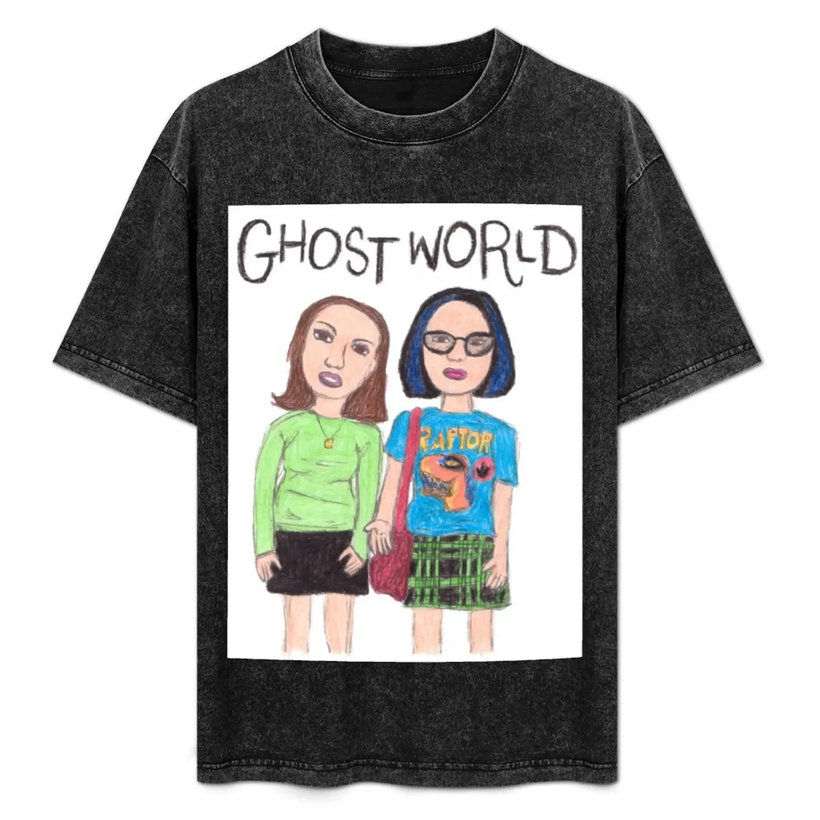 Ode to Ghost World T-Shirt Casual Basic Short Sleeve T-Shirt - Aliexpress - FashionsVida